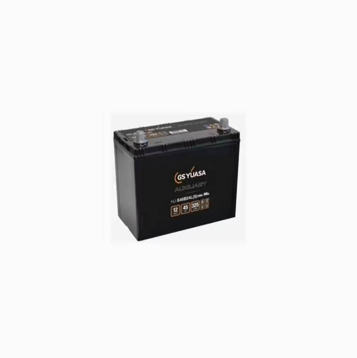Yuasa HJ-S46B24L (S) 12V 45Ah 325CCA GS Auxiliary AGM Battery
