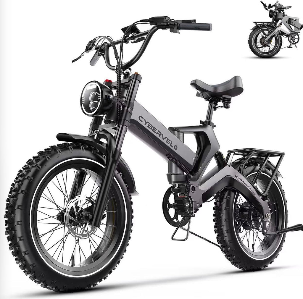 Foldable E-Bike 1000W Peak Motor