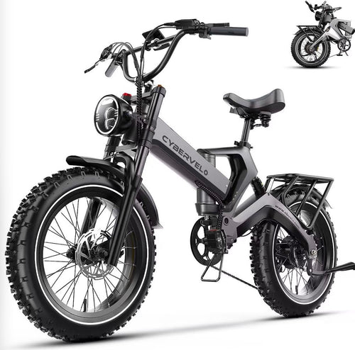 Foldable E-Bike 1000W Peak Motor