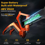 Foldable E-Bike 1000W Peak Motor